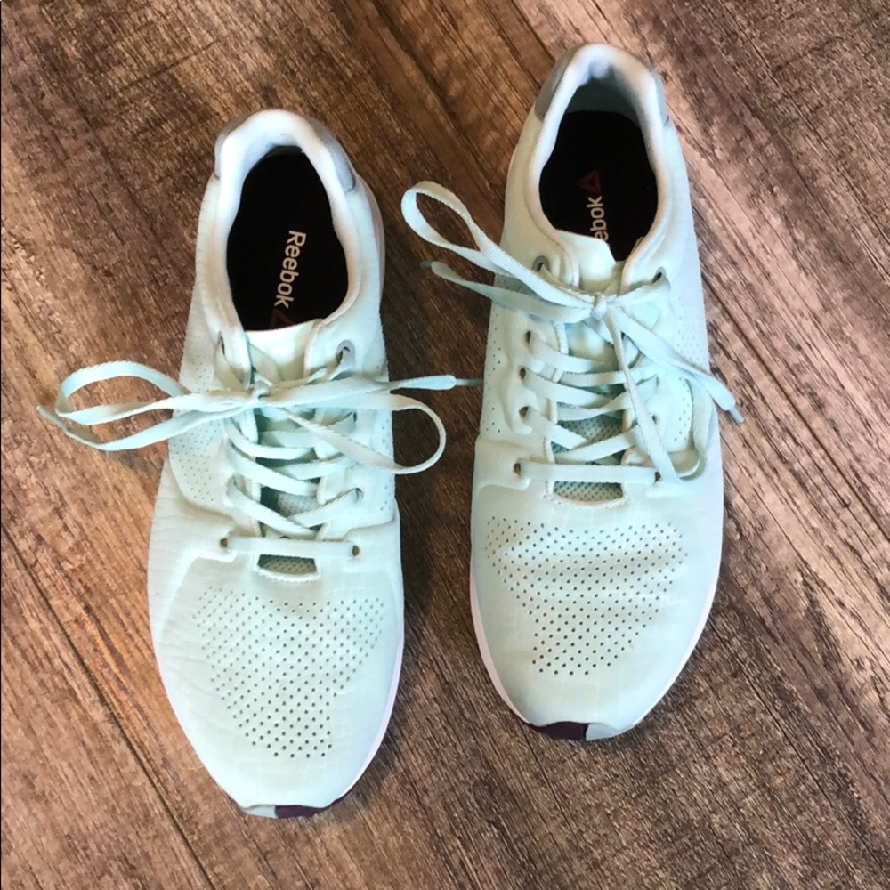 Reebok Mint Green Running Shoes
